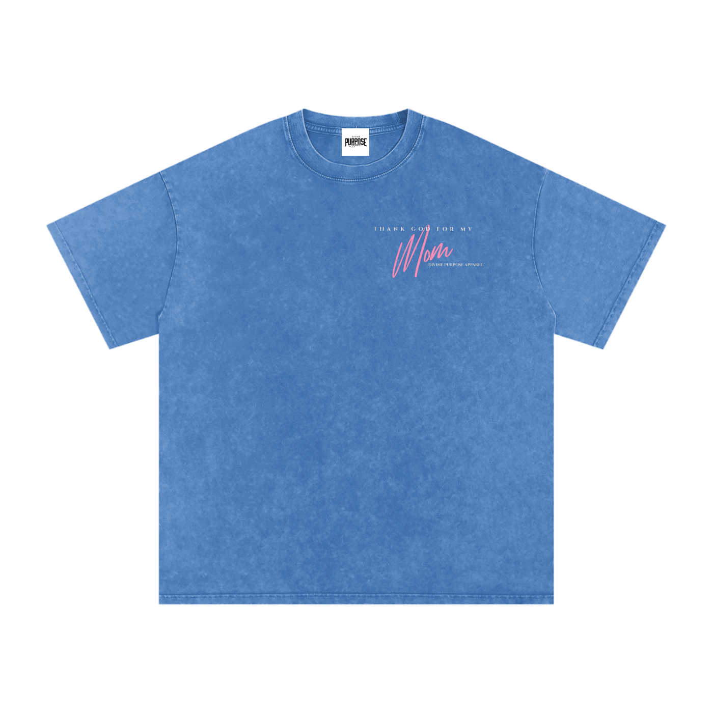 "THANK GOD FOR MY MOM" Vintage Oversize Tee