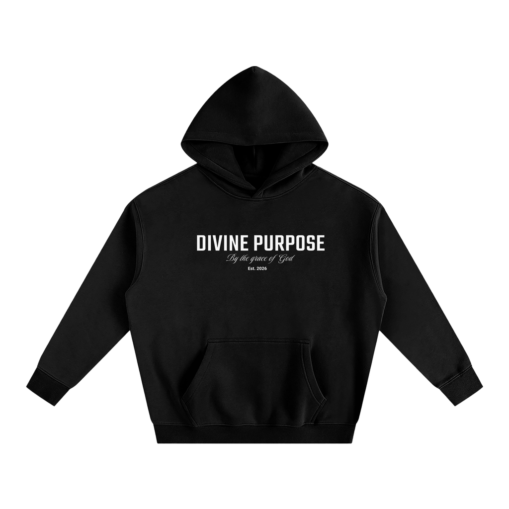 Black "Comfort" Oversized Hoodie