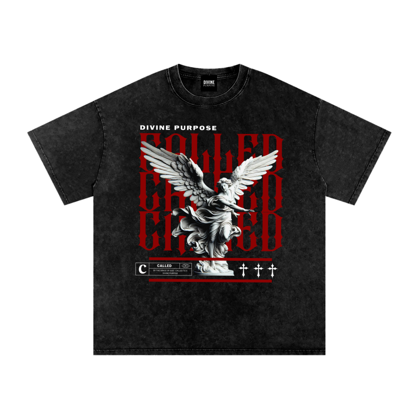 "Divine Calling" Vintage Oversized T-Shirt